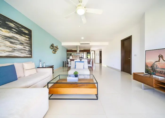 Luxury 2 Bedroom With Tub & Infinity Pool - Side At Mareazul - Sirenita G