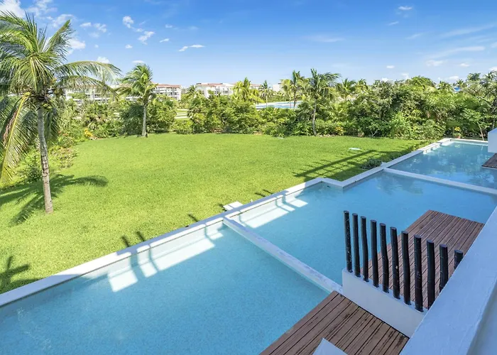 Luxury 2 Bedroom With Tub & Infinity Pool - Side At Mareazul - Sirenita G Ferienhaus Playa del Carmen